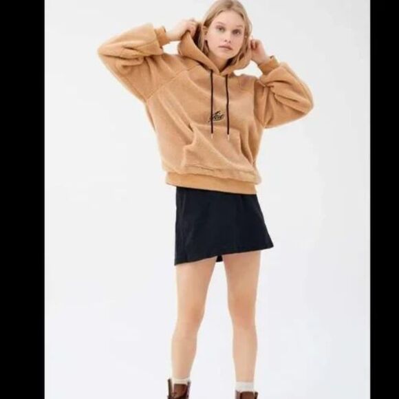 I.AM.GIA Pixie 2.0 Jumper Hoodie Women Small Brown Kangaroo Pocket Raglan Sleeve - Picture 10 of 10